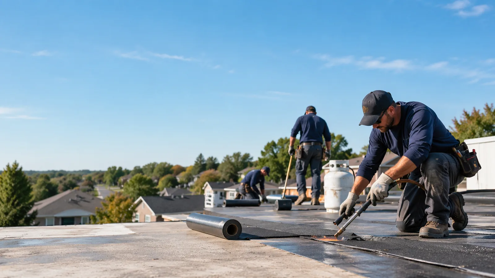 Flat Roof Leak Repair providers in Troy, IL